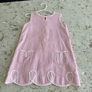 Seersucker Shift Dress
